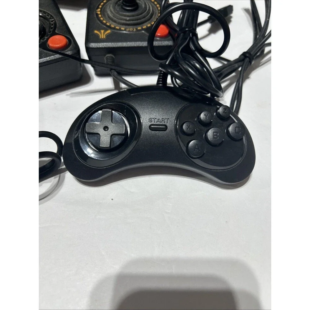 Lot of 3 Atari Flashback Consoles Flashback 2 Flashback 5 Controllers As-Is Part